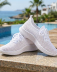 Marina | Airy Lace-Up Sneakers