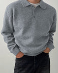 Landon | Refined Polo Collar Sweater