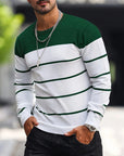 Henry | Striped Crew Neck Sweater