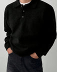 Landon | Refined Polo Collar Sweater