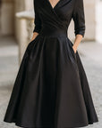 Coraline | Elegant V-Neck Evening Dress