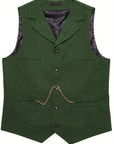 Byron | Refined Herringbone Waistcoat
