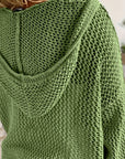 Delaney | Relaxed Open-Knit Hooded Sweater
