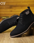 Alden | Refined Lace-Up Ankle Boots