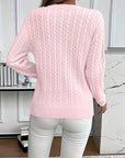 Faye | Cable-Knit Round Neck Sweater
