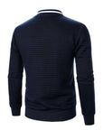 Raymond | Textured Zip-Up Bomber Jacket