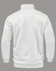 Sterling | Textured Stand-Collar Pullover