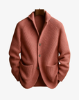 Elliot | Tailored Button-Front Knit Cardigan
