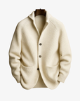Elliot | Tailored Button-Front Knit Cardigan