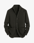 Elliot | Tailored Button-Front Knit Cardigan