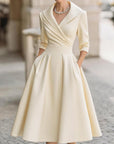 Coraline | Elegant V-Neck Evening Dress