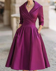 Coraline | Elegant V-Neck Evening Dress