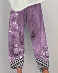 Meredith | Botanical Cropped Pants