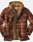 Rhett | Rugged Hooded Plaid Jacket