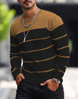 Henry | Striped Crew Neck Sweater
