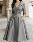 Coraline | Elegant V-Neck Evening Dress