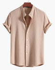 Cyrus | Refined Stand-Collar Shirt