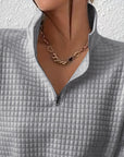 Susanna | Relaxed Quarter-Zip Pullover