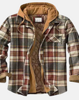 Rhett | Rugged Hooded Plaid Jacket