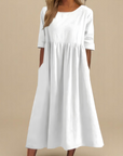 Miranda | Classic Mid Sleeve Dress