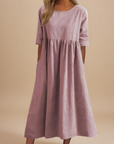 Miranda | Classic Mid Sleeve Dress