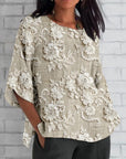 Miriam | Vintage Floral Relaxed Blouse