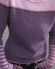 Francesca | Color-Block Boat Neck Sweater