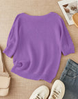 Lena | Relaxed Open-Knit Sweater