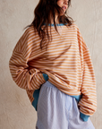 Paula | Striped Round-Neck Pullover