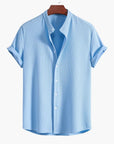 Cyrus | Refined Stand-Collar Shirt