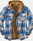 Rhett | Rugged Hooded Plaid Jacket