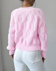 Juniper | Soft Bow-Detail Long Sleeve Cardigan