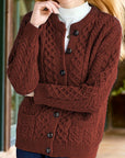 Fern | Textured Button-Front Cardigan