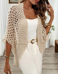 Susannah | Open-Front Batwing Cardigan