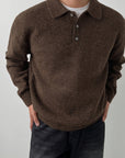 Landon | Refined Polo Collar Sweater
