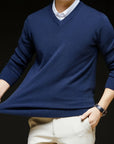 Hugh | Refined V-Neck Sweater