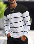Henry | Striped Crew Neck Sweater