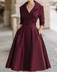 Coraline | Elegant V-Neck Evening Dress