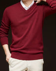Hugh | Refined V-Neck Sweater