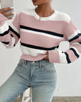Wren | Colorblock Striped Sweater