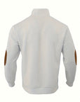 Ronan | Stand Collar Button Henley Sweater
