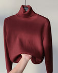 Selena | Cozy Lined High-Neck Sweater