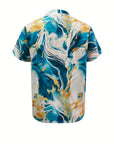 Joanna | Artful Swirl-Print Blouse