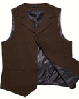 Byron | Refined Herringbone Waistcoat