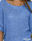 Lena | Relaxed Open-Knit Sweater
