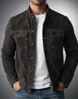 Jacob | Classic Pocket Suede Jacket