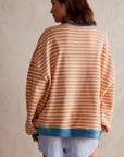 Paula | Striped Round-Neck Pullover