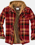 Rhett | Rugged Hooded Plaid Jacket