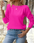 Maisie | Openwork Sleeve Sweater