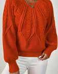 Cassidy | Cable-Knit Round-Neck Sweater